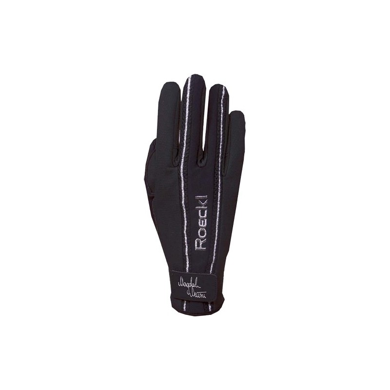 Damen handschoenen Roeckl LL Magdalena zwart Damen handschoenen Roeckl LL Magdalena zwart